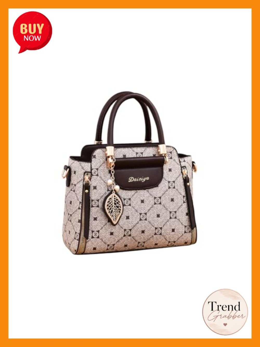 PU Leather Shoulder Bag Crossbody Top-Handle Tote Women's Handbag with Multiple